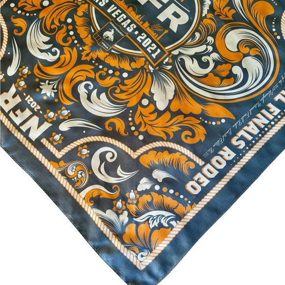 Wrangler NFR Rodeo Silk Scarf, Western - Picture 4 of 6